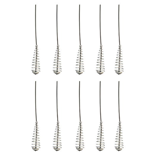 10 x Cebadores muelle con palo 20gr Model 12