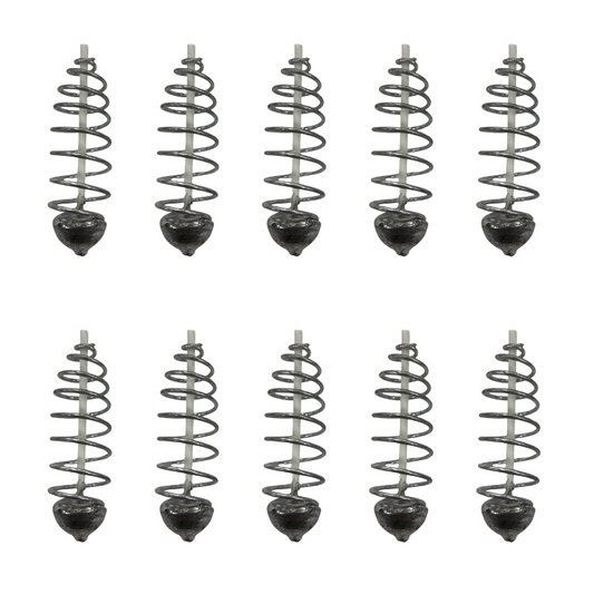 10 x Cebadores Muelle Inline 25gr
