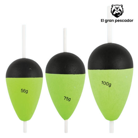 Set 3 Flotadores 797M 56g 75g 100g