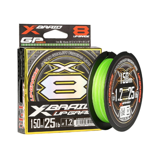 Trenzado YGK X-Braid Upgrade X8 Pe Line #1.2 0.18mm 25lb 150m