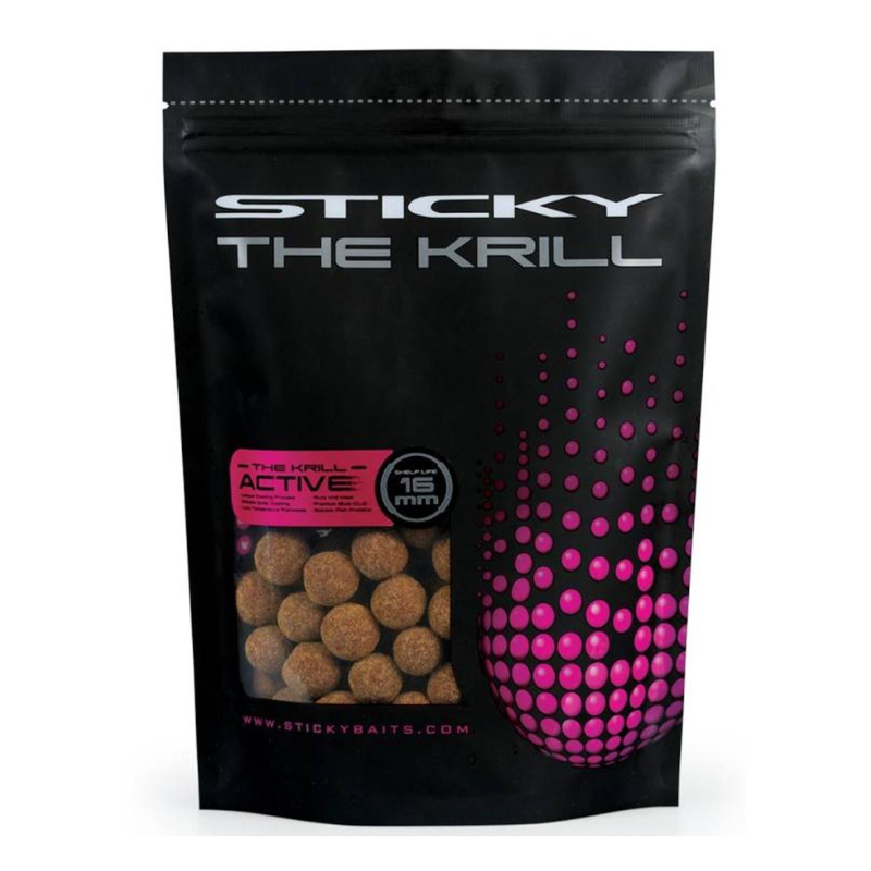 Sticky Baits The Krill Boilies Active 12mm 1kg