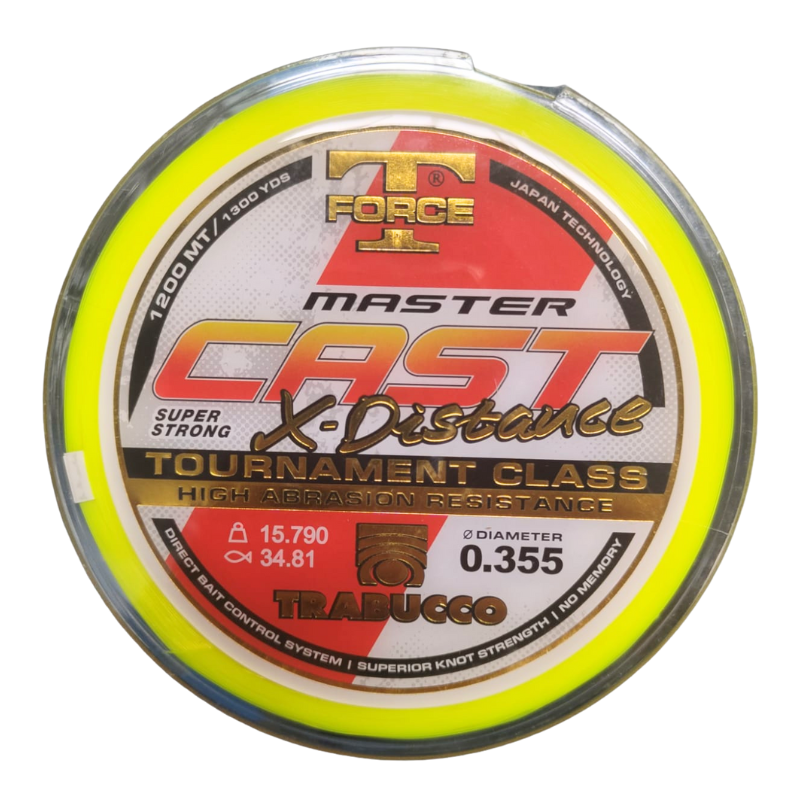 Hilo Trabucco T-Force Master Cast X-Distance 0,251mm 18,41kg