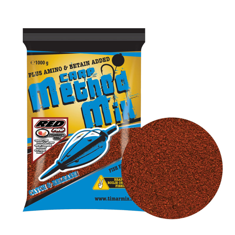 Pro Method Mix Red Pro Fresa Krill Timar Mix