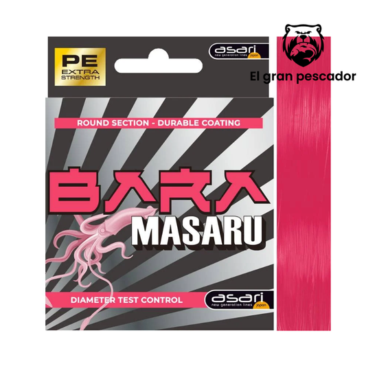 Trenzado Asari Bara Masaru 0.06mm 5kg 150m