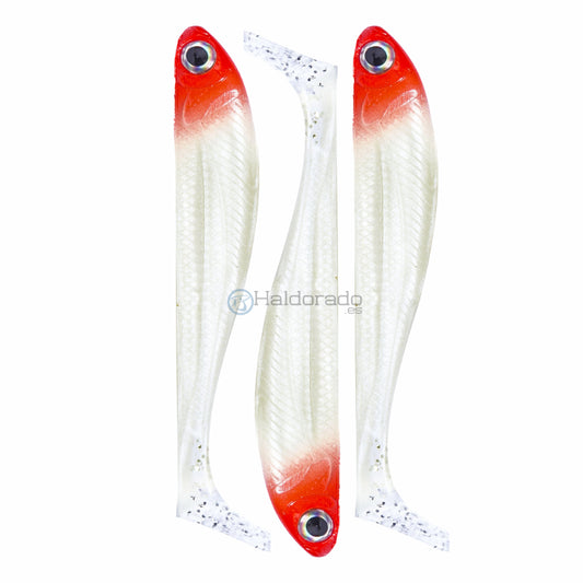 Vinilos Roshi Fishing R-Shad 130mm 12gr Red Head