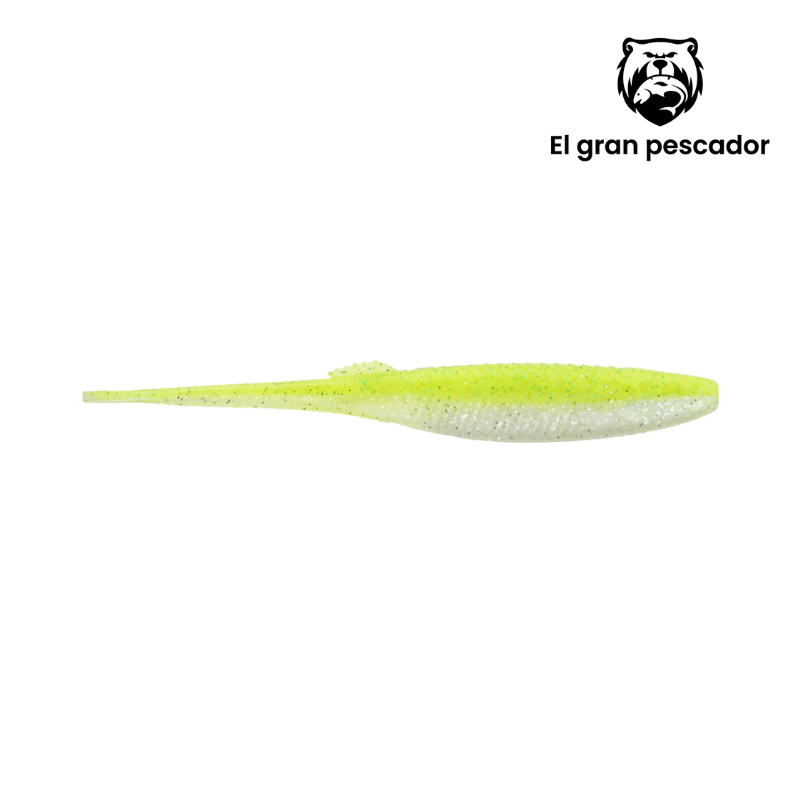 Vinilos Rapala CrushCity The Stingman Lime Chartreusse UV 10cm 5`` 8pcs