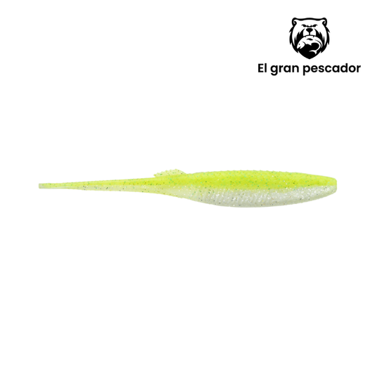 Vinilos Rapala CrushCity The Stingman Lime Chartreusse UV 10cm 5`` 8pcs