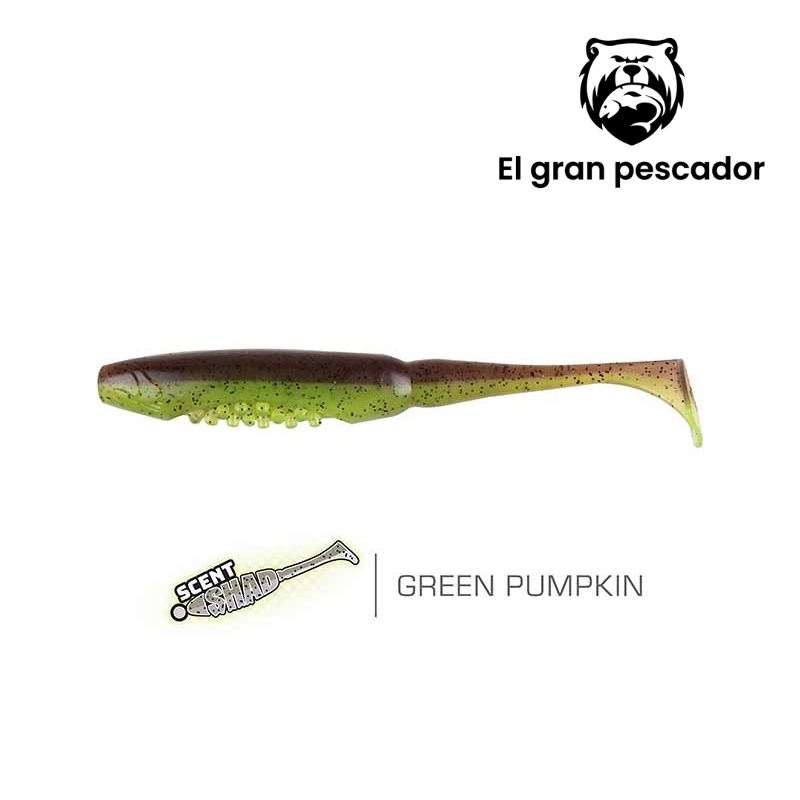 Vinilos Fox Rage Scent Shad Green Pumpkin 11cm