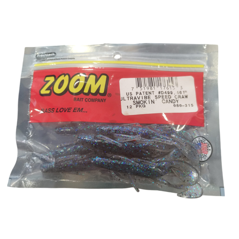 Vinilos Zoom Ultravive Speed Craw Smokin Candy