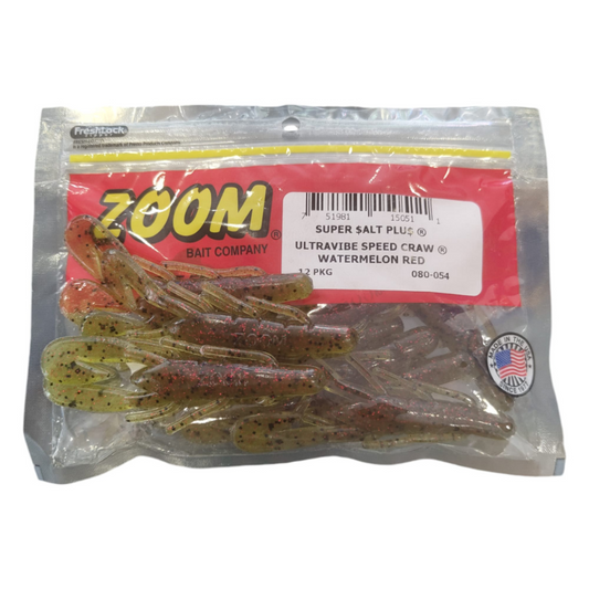 Vinilos Zoom Ultravive Speed Craw Watermelon Red