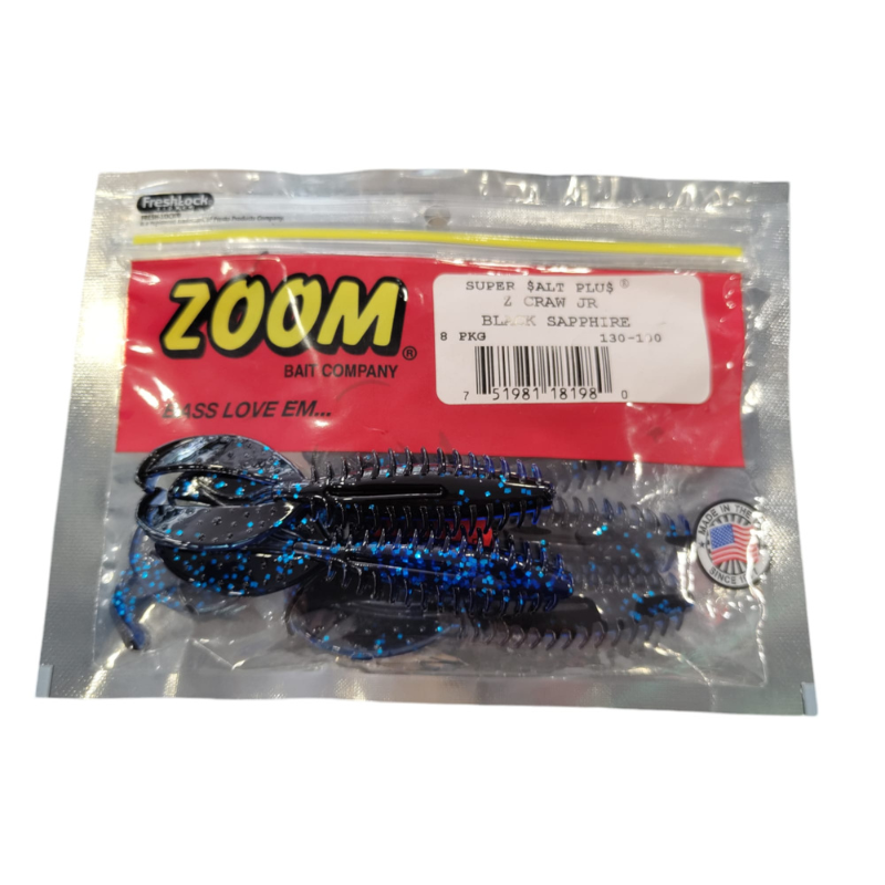 Vinilos Zoom Z Craw JR Black Saphire