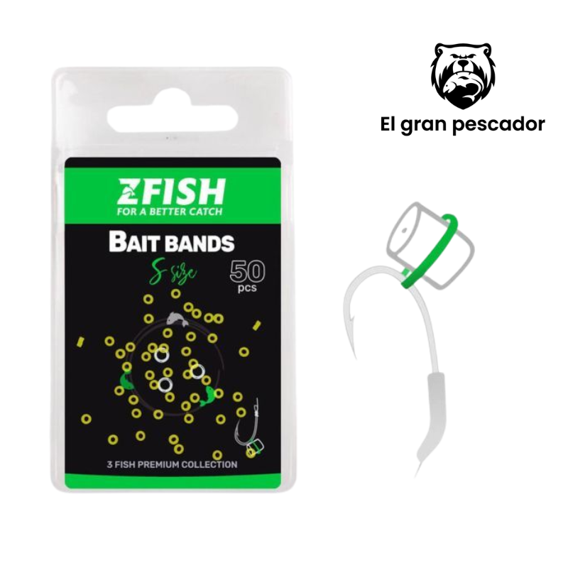 Gomas Cebo Zfish Talla S 50pcs