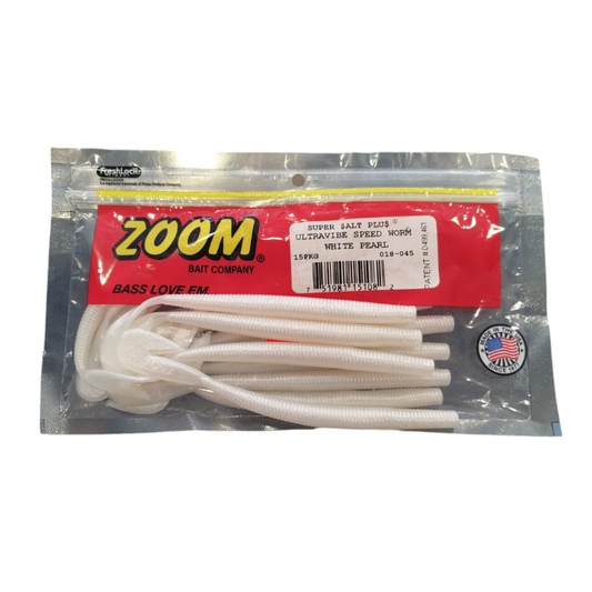 Vinilos Zoom Ultravive Speed Worm White Pearl